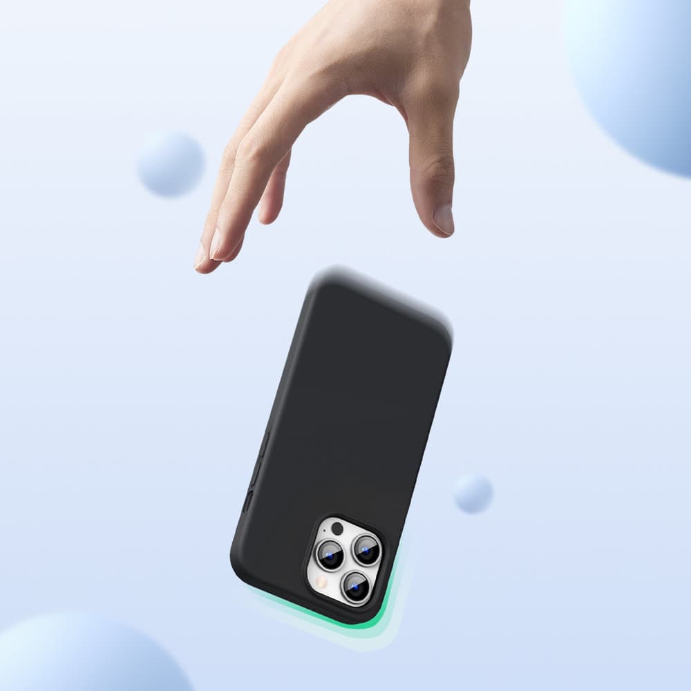 Ugreen Zaščitni silikonski ovitek za iPhone 13 Pro Max, črn 3