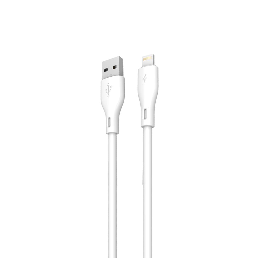 Dudao L2L kabel USB/Lightning, 3A, 1m, bel
