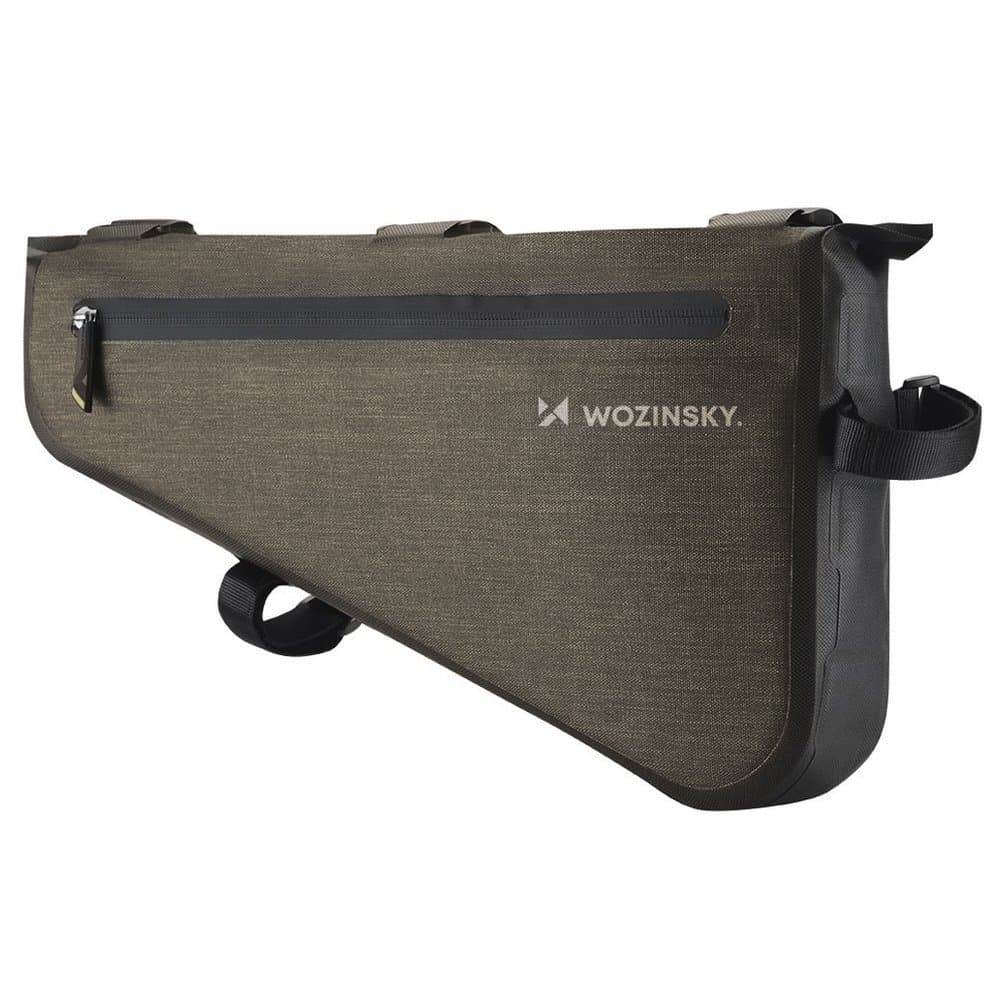 Wozinsky kolesarska torba za okvir 3.5L, siva 4