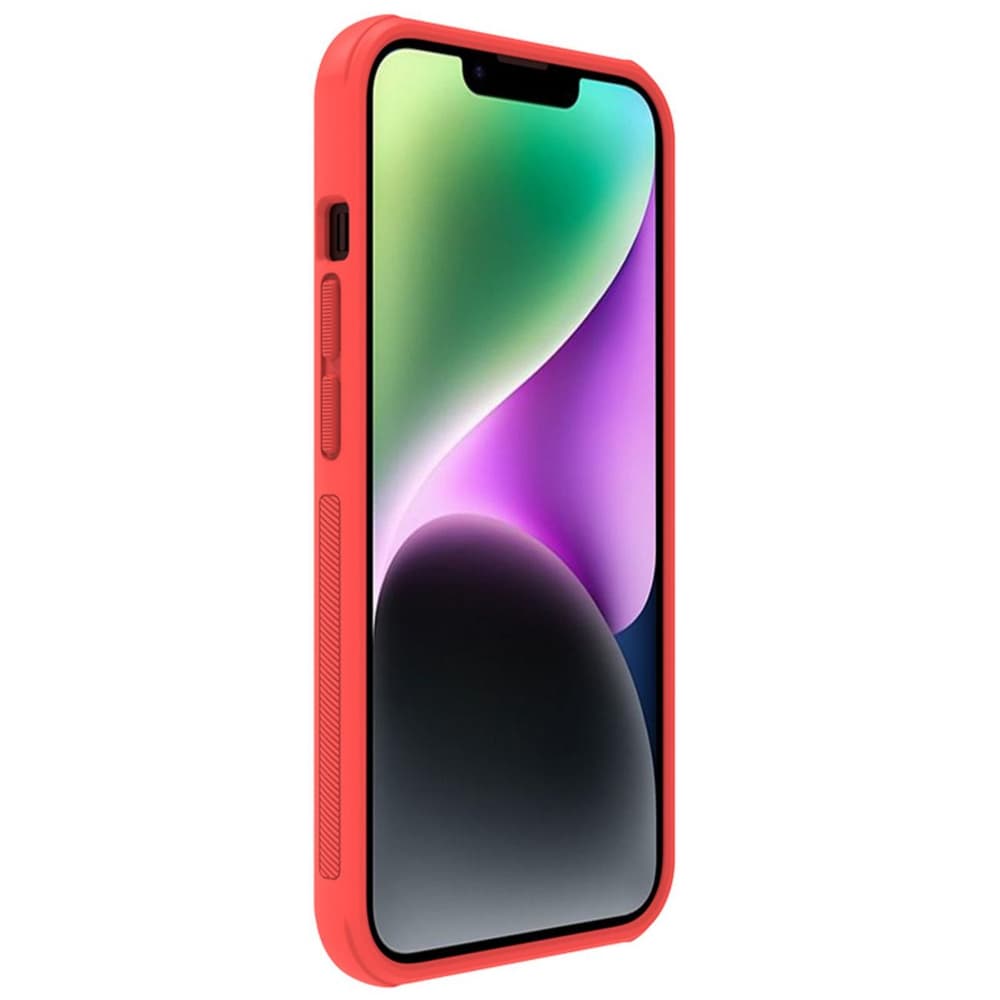 Nillkin Super Frosted Shield Pro ovitek za iPhone 14 Plus, rdeč 4