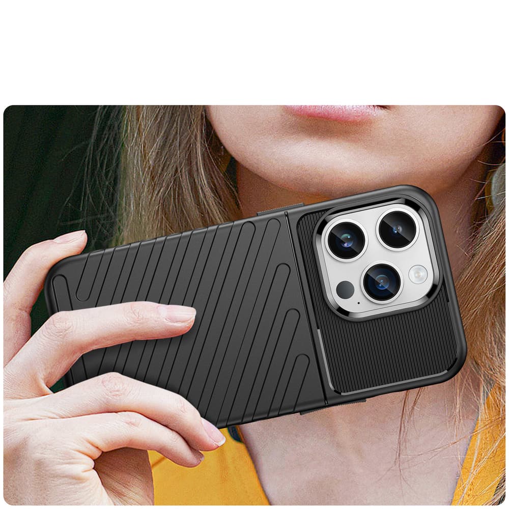 Hurtel Thunder ovitek za iPhone 14 Pro Max, črn 5