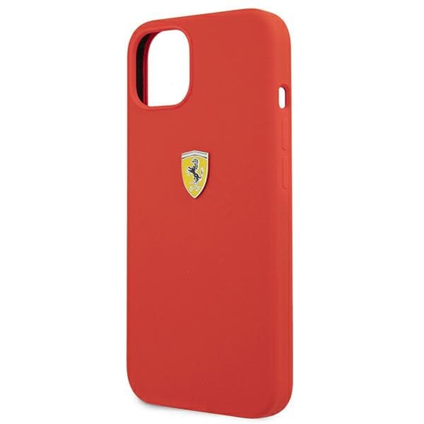 Ferrari Silicone ovitek za iPhone 13 mini 5.4" - rdeč 6