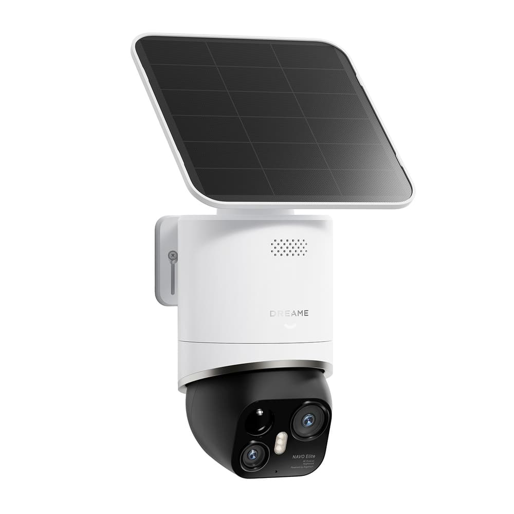 Dreame Navo Elite 1 Outcam zunanja 360° kamera s solarnim panelom - bela