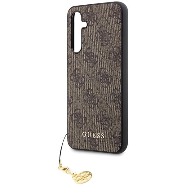 Guess GUHCS23FEGF4GBR 4G Charms torbica za Samsung S23 FE, rjava 6