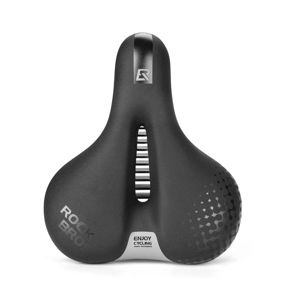 Rockbros 6876 udoben ergonomski sedež za kolo, črn