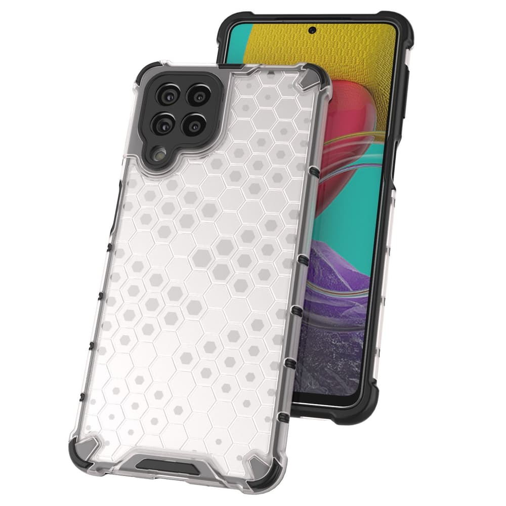 Ovitek Honeycomb za Samsung Galaxy M53 5G, prozoren 7
