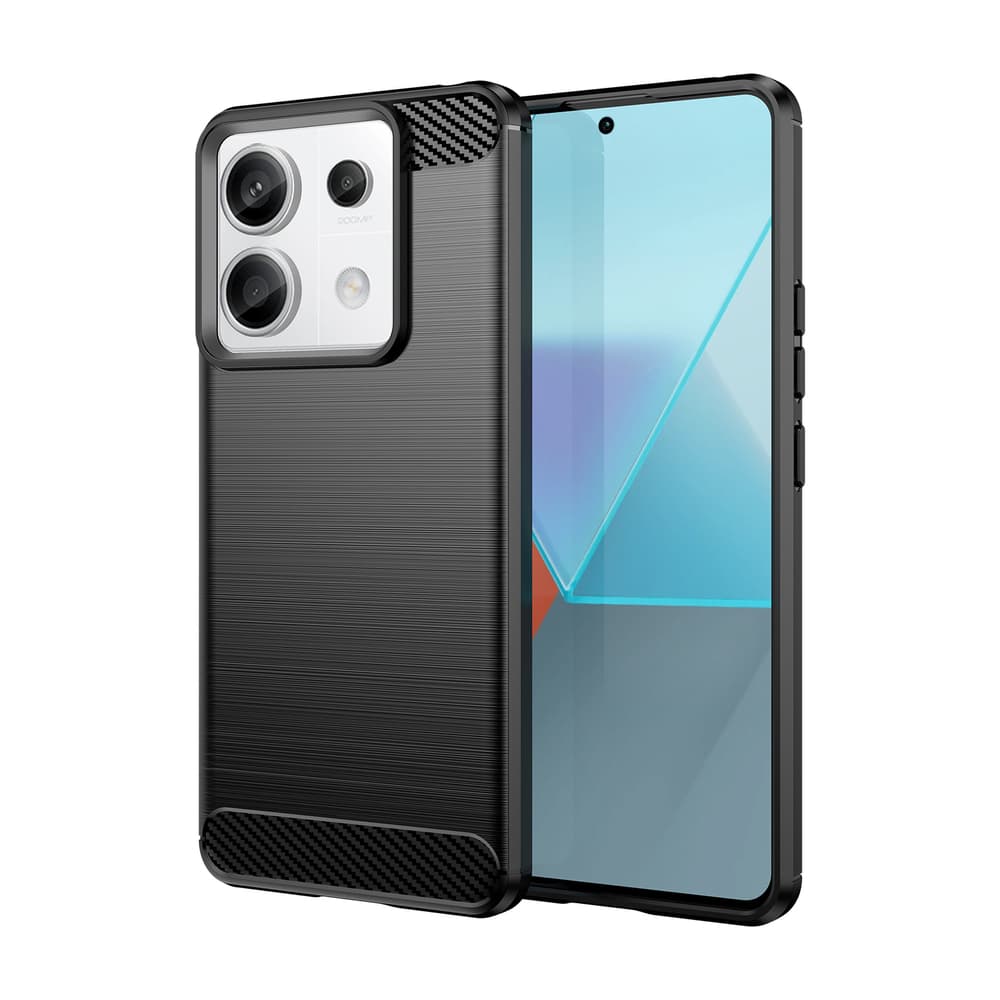 Karbonski ovitek za Xiaomi Redmi Note 13 5G - črn
