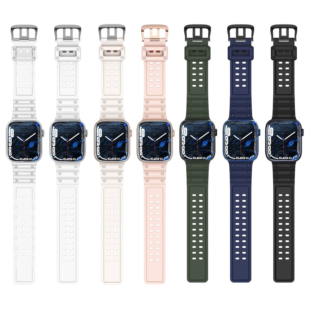 Pas za Apple Watch 38/40/41 mm, Triple Protection, bel 7