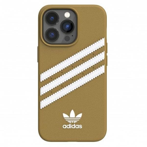 Adidas OR Molded Case PU ovitek za iPhone 13 Pro Max (bež/zlata) 2
