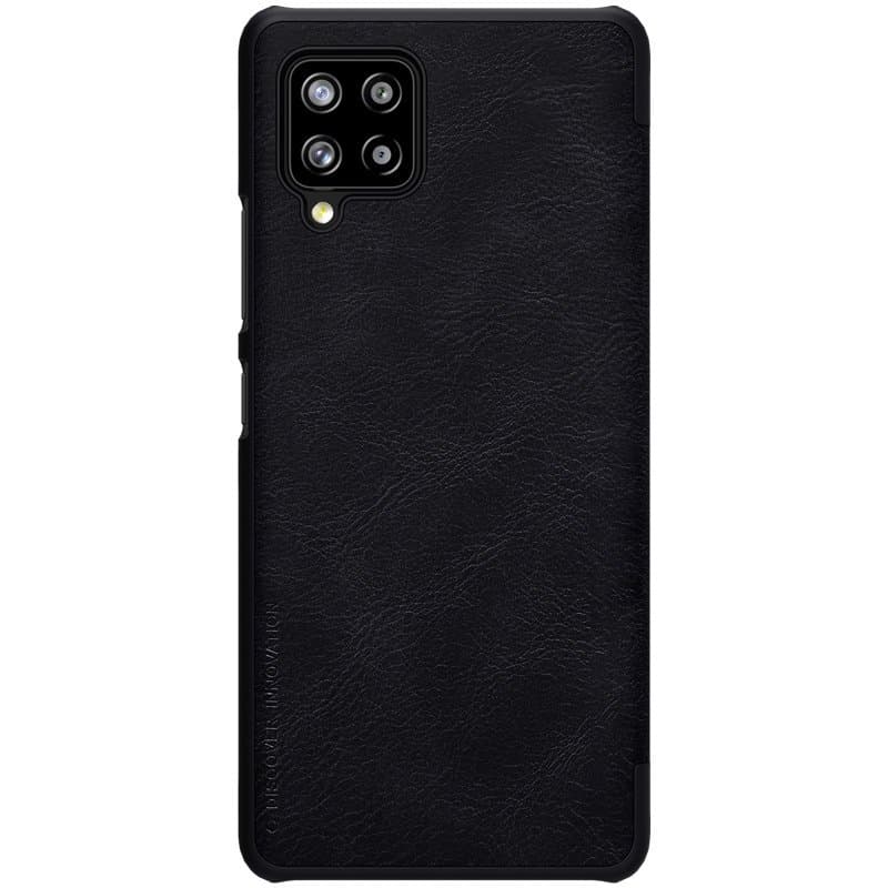 Usnjen ovitek Nillkin Qin za Samsung Galaxy A42 5G - črn