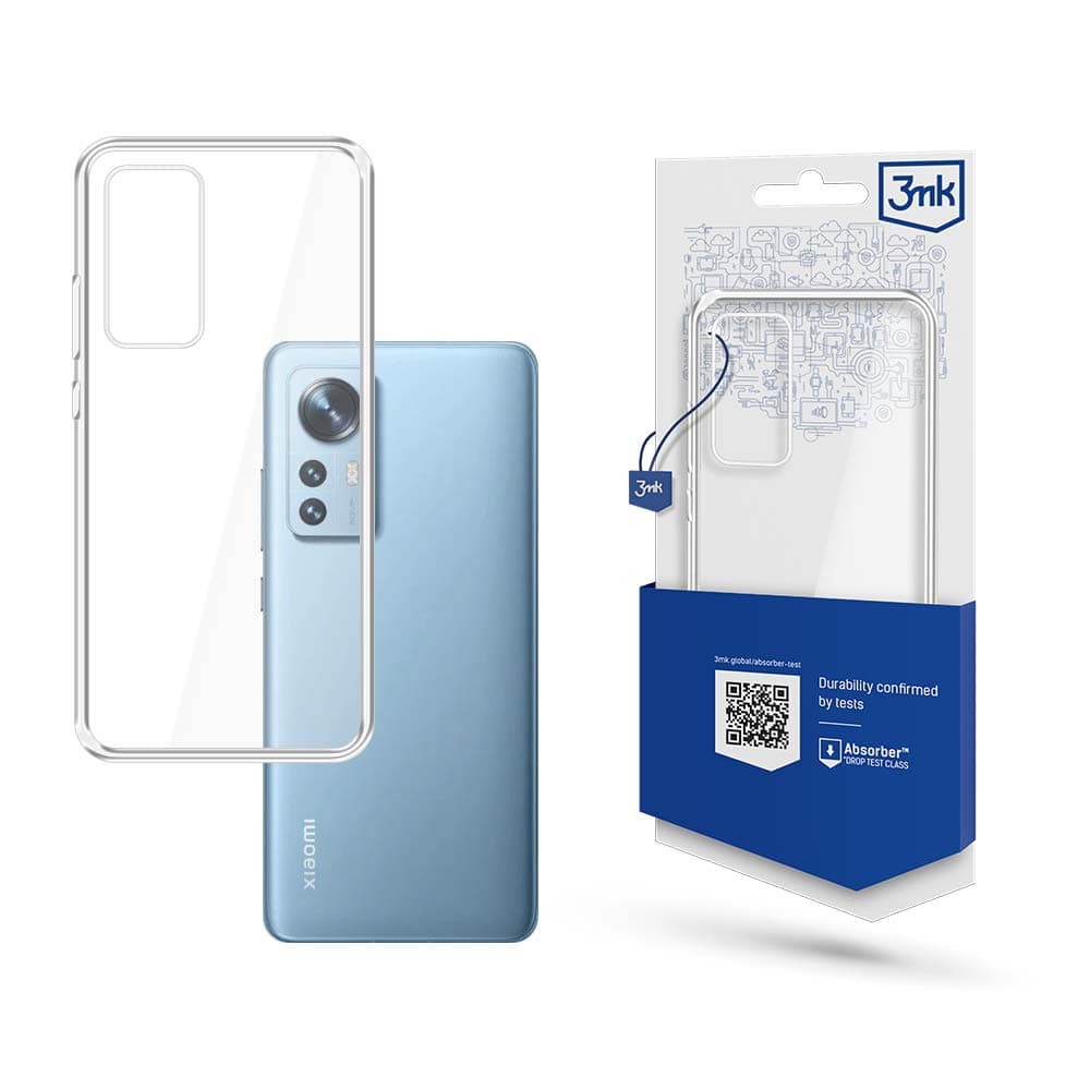 3MK ClearCase ovitek za Xiaomi 12 / 12X, prozoren