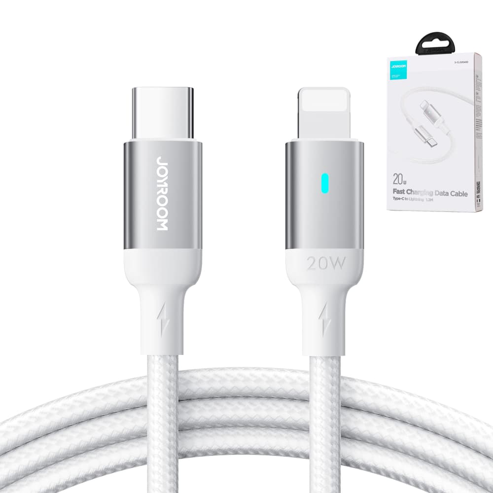 Joyroom Extraordinary Series A10 Lightning / USB-C PD 20W kabel, 1.2 m, bel 6