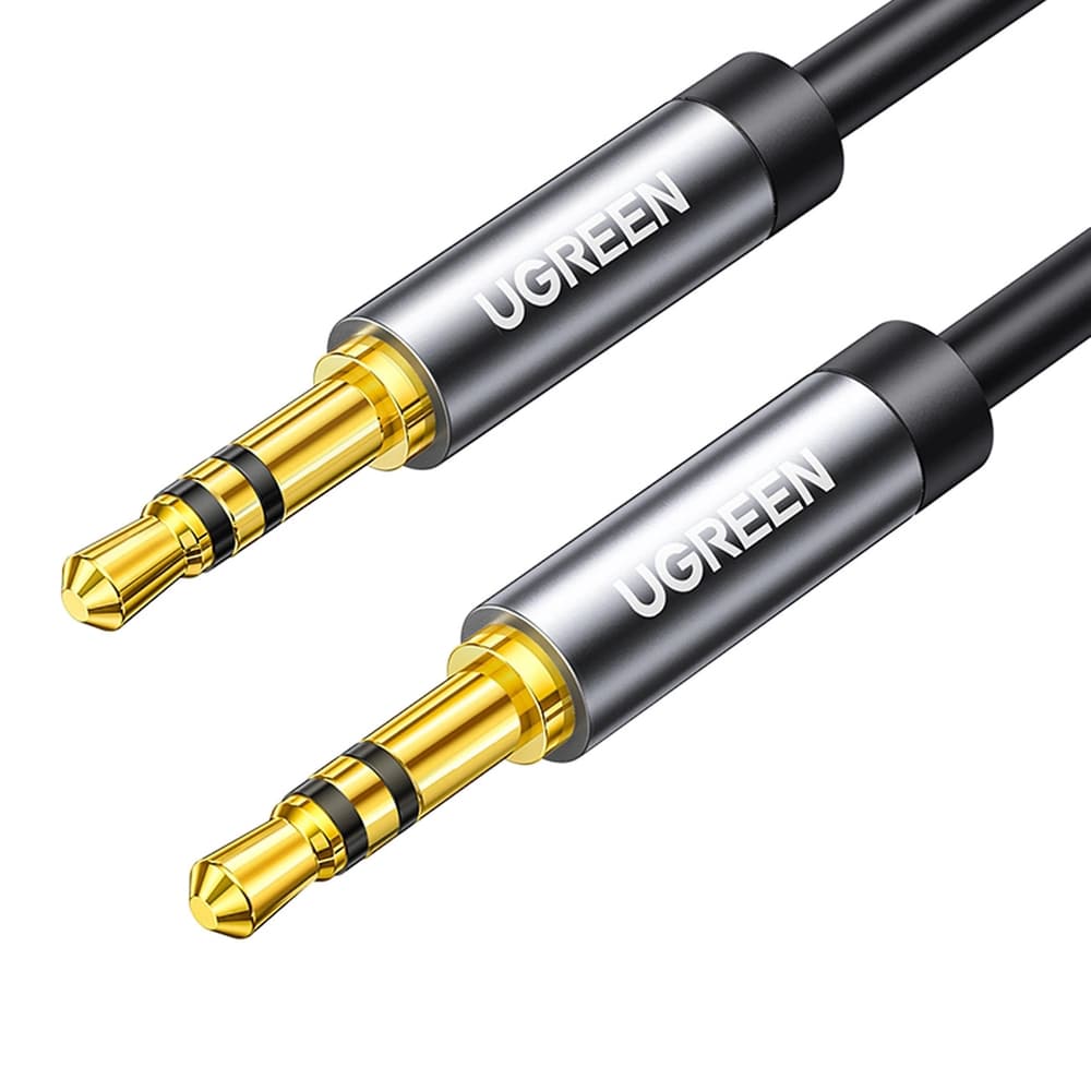 Ugreen AV119 AUX avdio kabel, mini jack 3.5mm / 3.5mm, 3m, črn