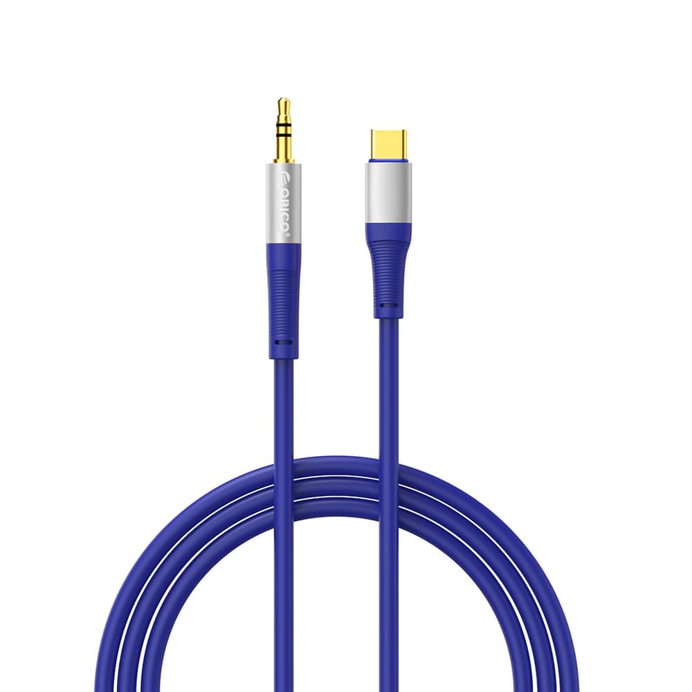 Orico AXC-02 avdio kabel USB-C na 3.5mm jack, 20cm - modra