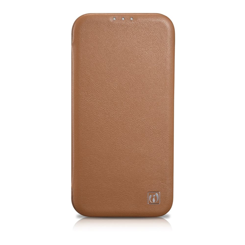 Ovitek iCarer CE za iPhone 14 Plus, rjav 2