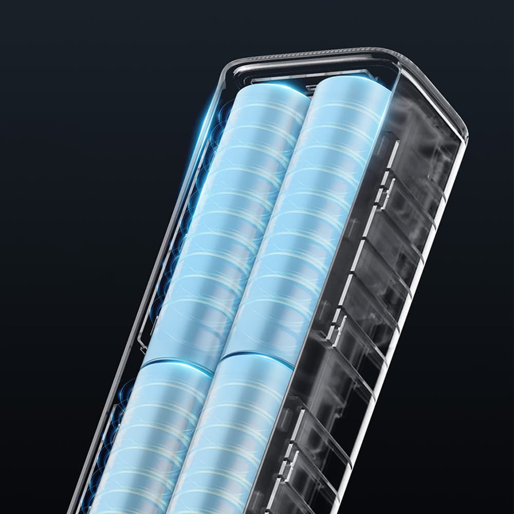 Powerbank Cuktech CKPB100PGLBL 150W 10000mAh, USB-C/USB-A, črna 3