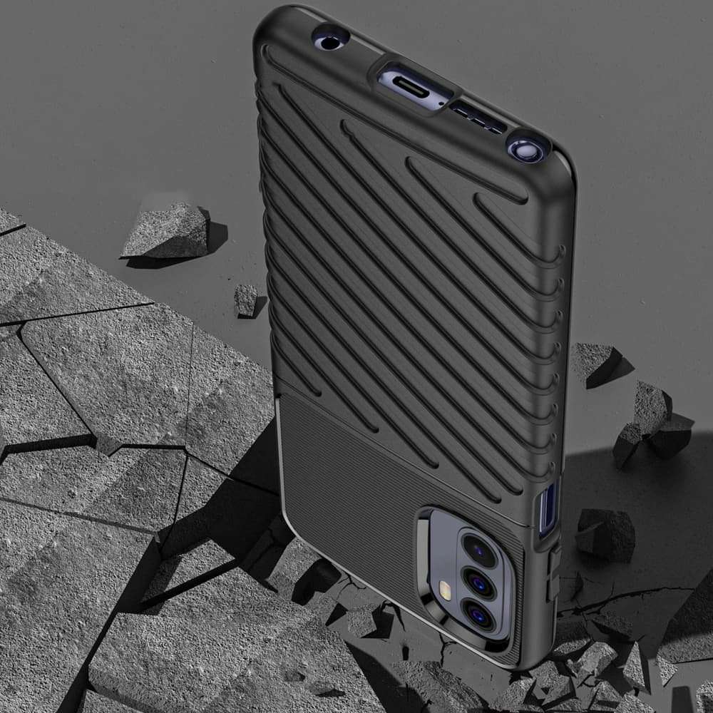 Thunder Case ovitek za Motorola Moto G Stylus 2022 (črn) 7