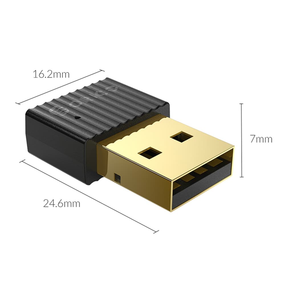 Orico BTA-53 Bluetooth 5.3 USB-A adapter - črn 4