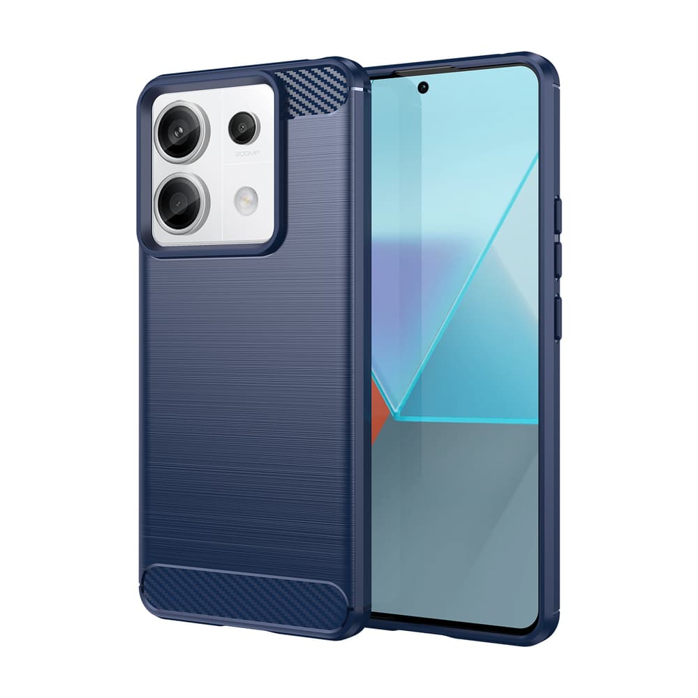 Carbon ovitek za Xiaomi Redmi Note 13 Pro - moder