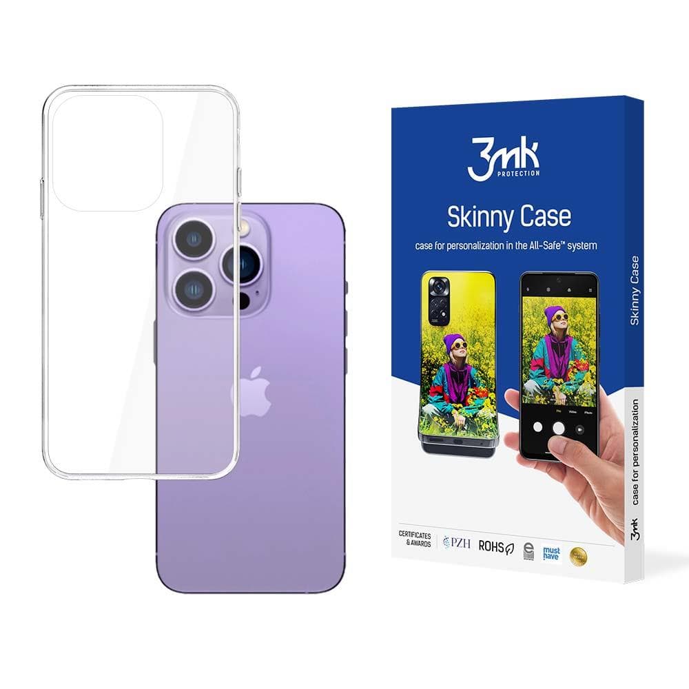 3mk Skinny ovitek za iPhone 14 Pro Max - prozoren