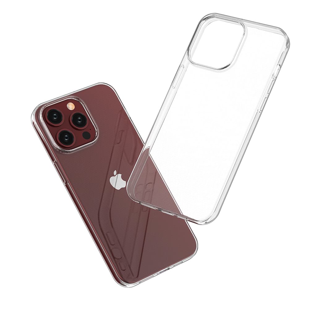 Ultra prosojen ovitek za iPhone 15 Pro Max Hurtel - prozoren 6