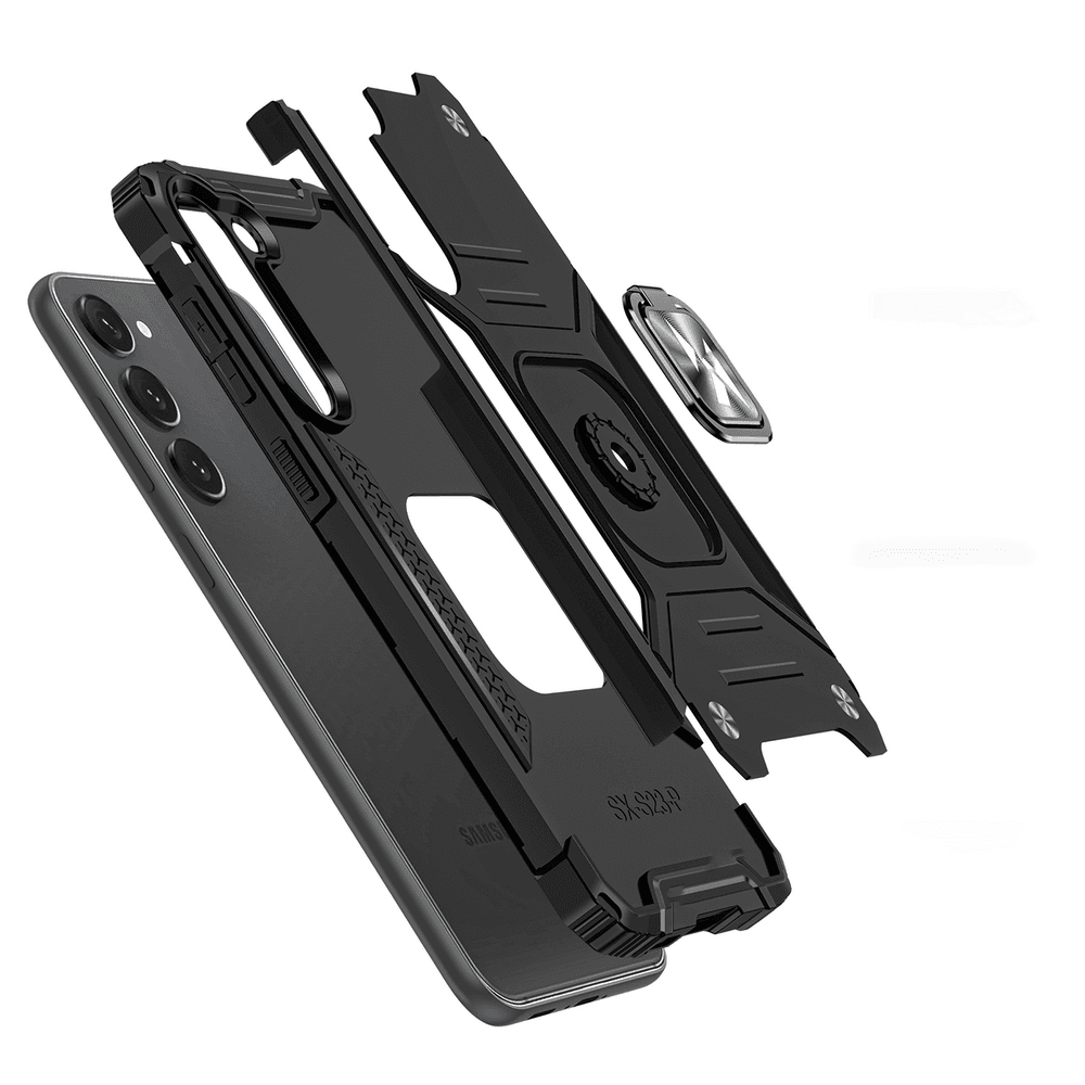 Wozinsky Ring Armor ovitek za Samsung Galaxy S23 - črn 3