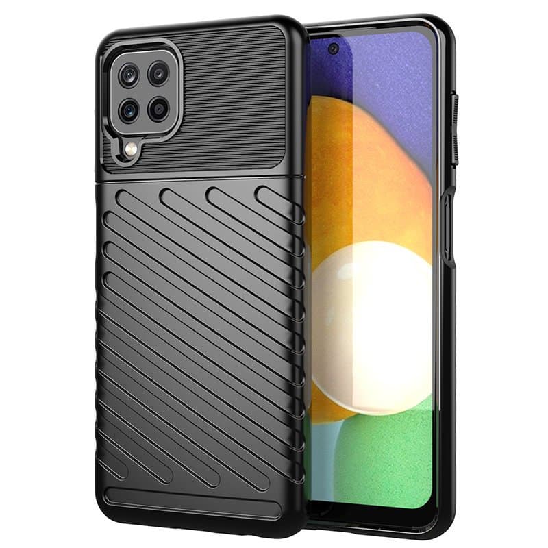Thunder Case ovitek za Samsung Galaxy A22 4G - črn