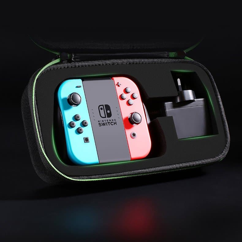 Etui Ugreen za Nintendo Switch in dodatke (S), 26,5x10x13,5cm, črn 5