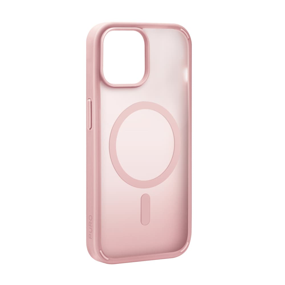 Puro Gradient ovitek z MagSafe za iPhone 15 Plus - roza