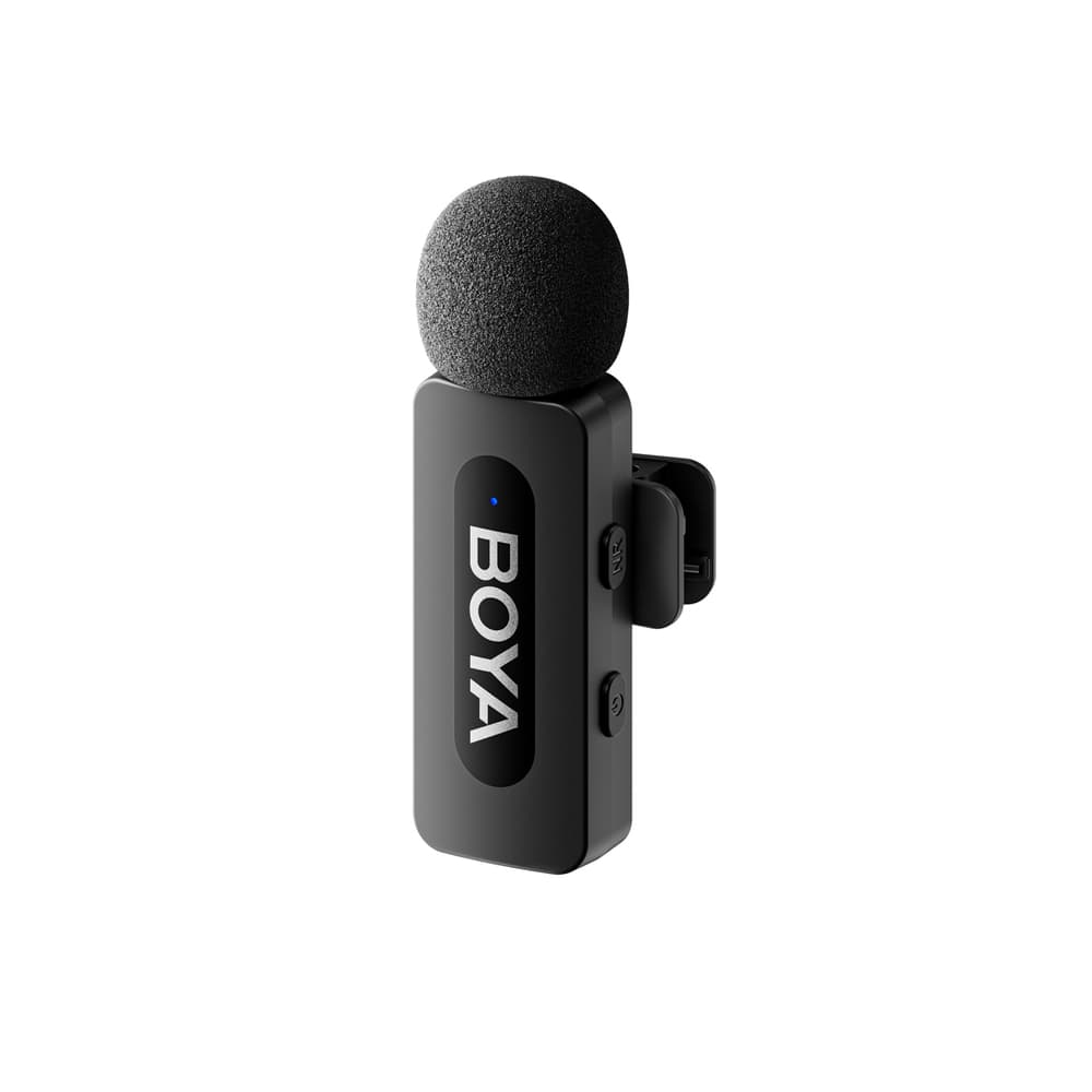 BOYA BY-V1 V2.0 brezžični mikrofon 2.4GHz Lightning, Črna 5