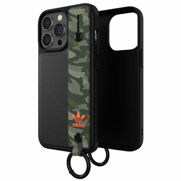Etui Adidas OR Hand Strap za iPhone 13 Pro / 13 6.1" - črno-zelen 7
