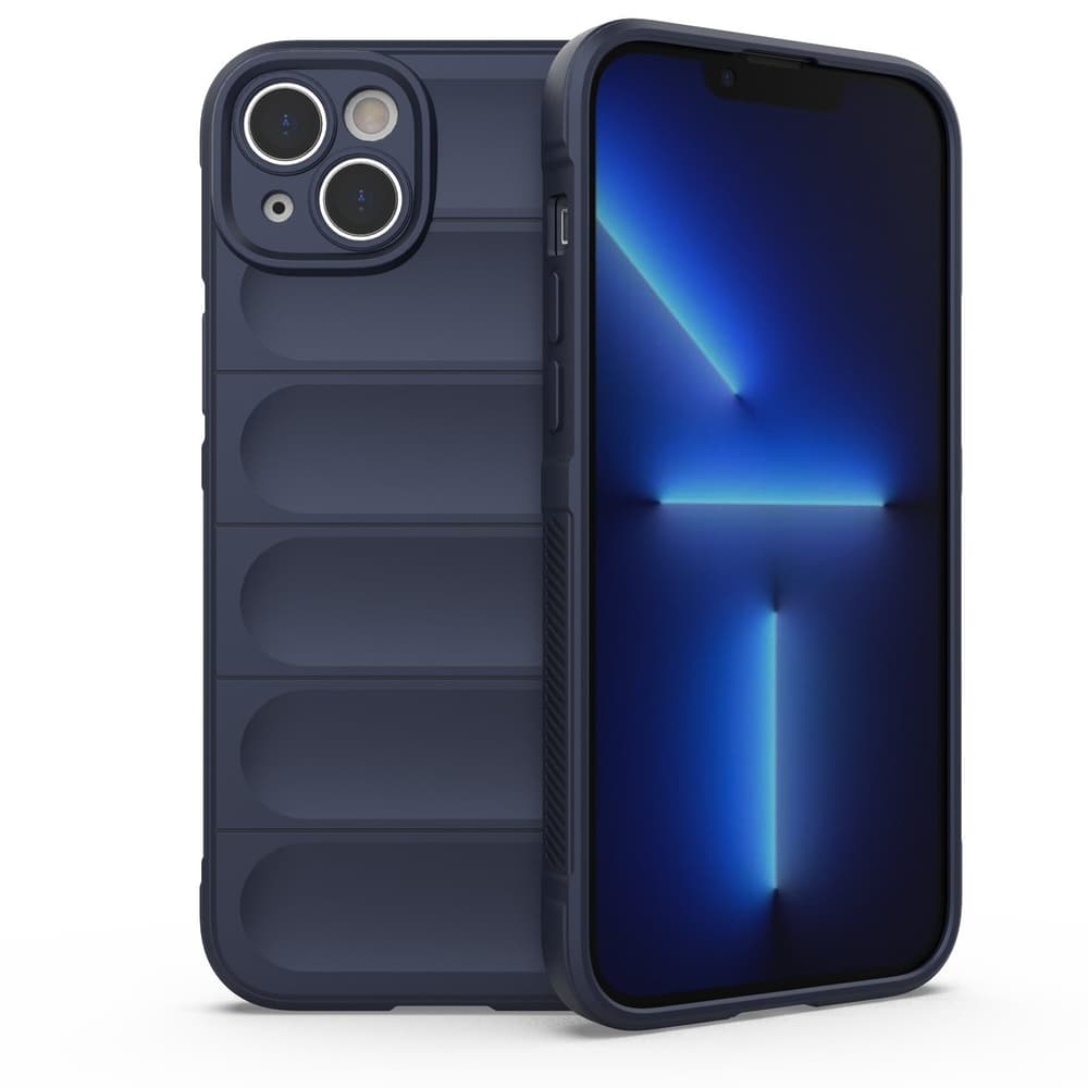 Hurtel Magic Shield ovitek za iPhone 14 Plus, temno moder