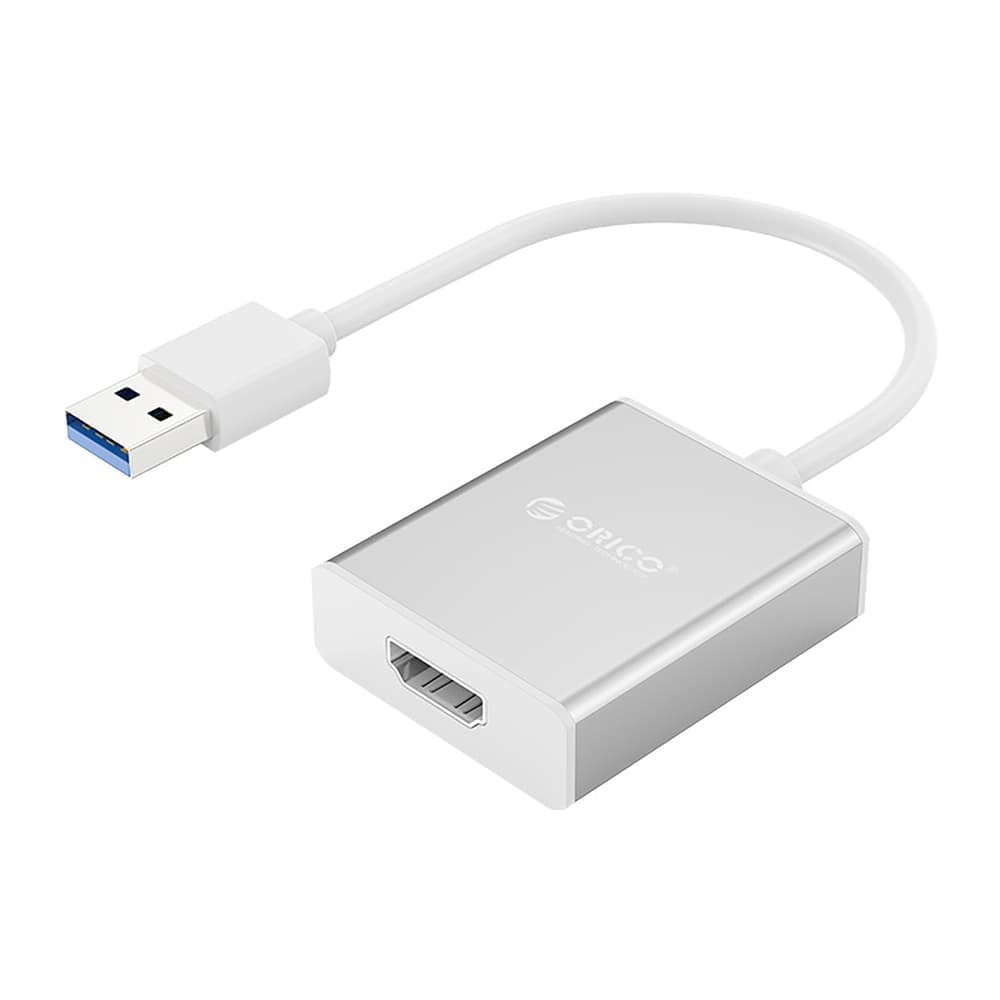 Orico UTH USB-A 3.0 na HDMI adapter, srebrn 3