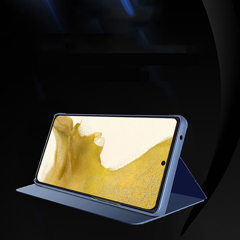 Hurtel Clear View Case preklopni ovitek za Samsung Galaxy S23+ (Plus), moder 2