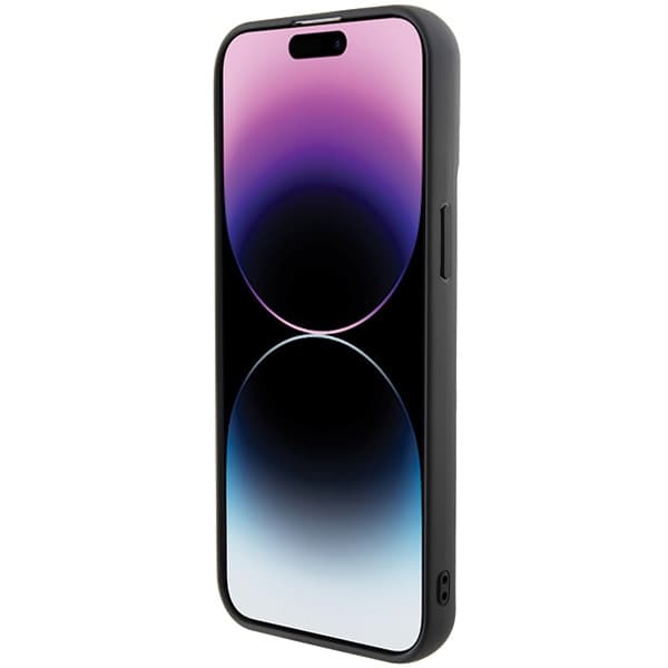 Karl Lagerfeld ovitek za iPhone 15 Pro Max, 3D Rubber Multi Logo, črn 5
