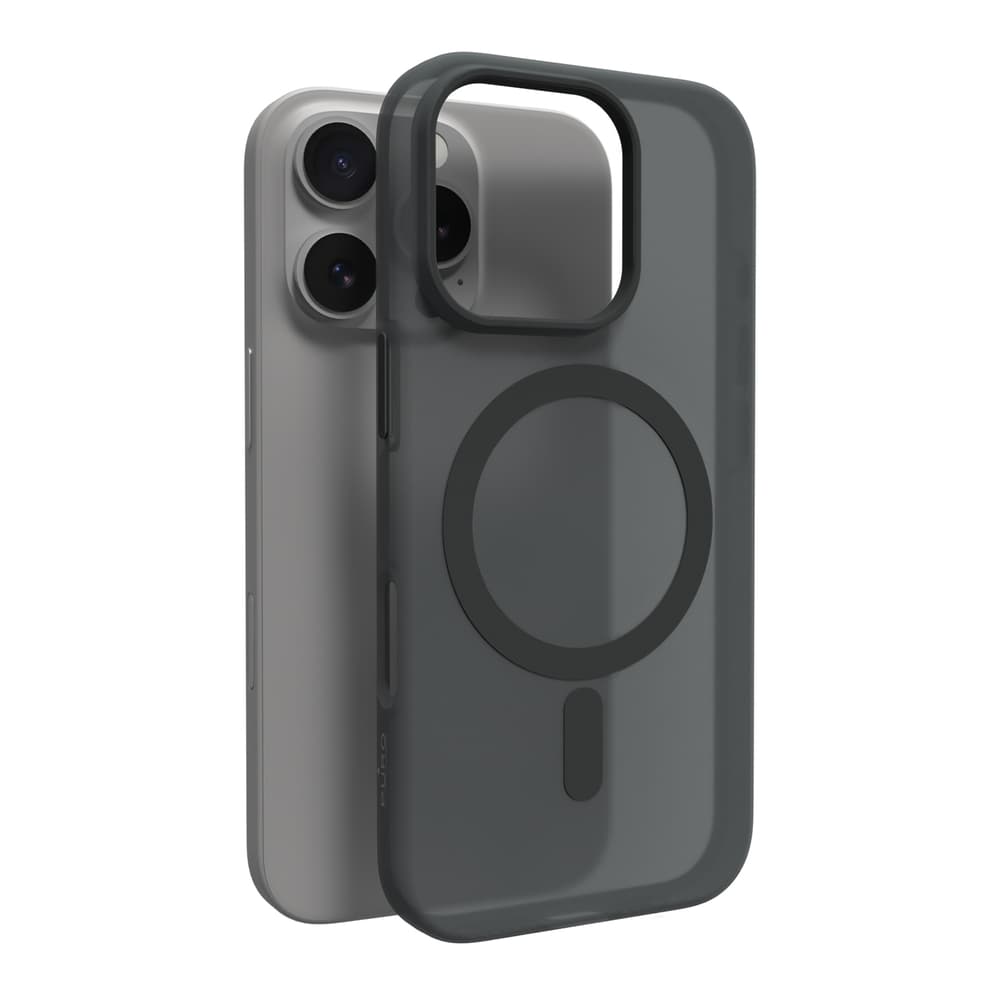 Puro Daylight MagSafe silikonski ovitek za iPhone 16 Pro - črn