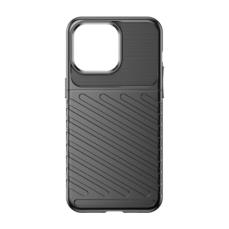Oklepljen ovitek za iPhone 15 Pro Max Hurtel Thunder Case - moder 2