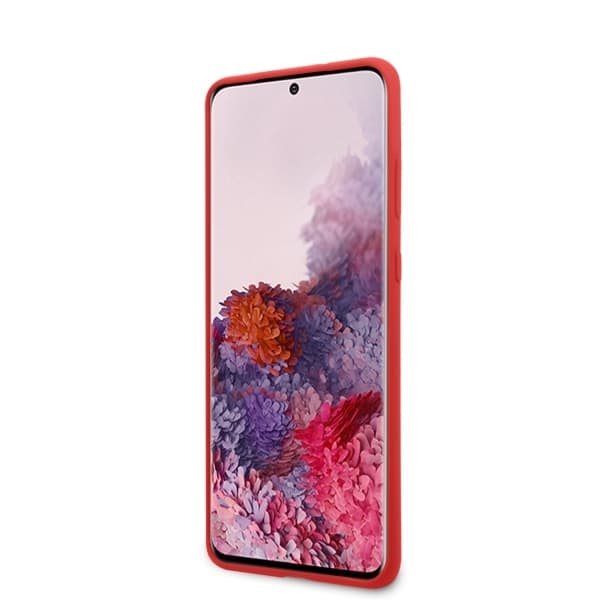 Ferrari Silikonska ovitek za Samsung Galaxy S20 - Rdeča 4
