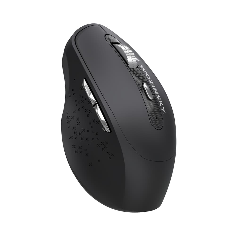 Wozinsky WMGK-1134 ergonomska brezžična miška, črna