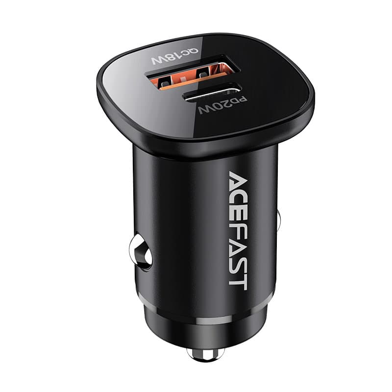 Avtomobilski polnilnik Acefast 38W USB-C/USB, PPS, PD, QC 3.0, AFC, FCP - Črn 2