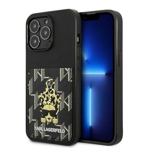 Karl Lagerfeld Karlimals etui za iPhone 13 Pro / 13 - črna