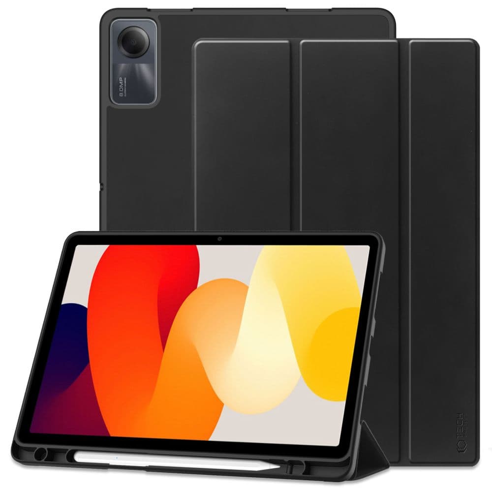Tech-Protect SmartCase Pen ovitek za Xiaomi Redmi Pad SE 11" - črn