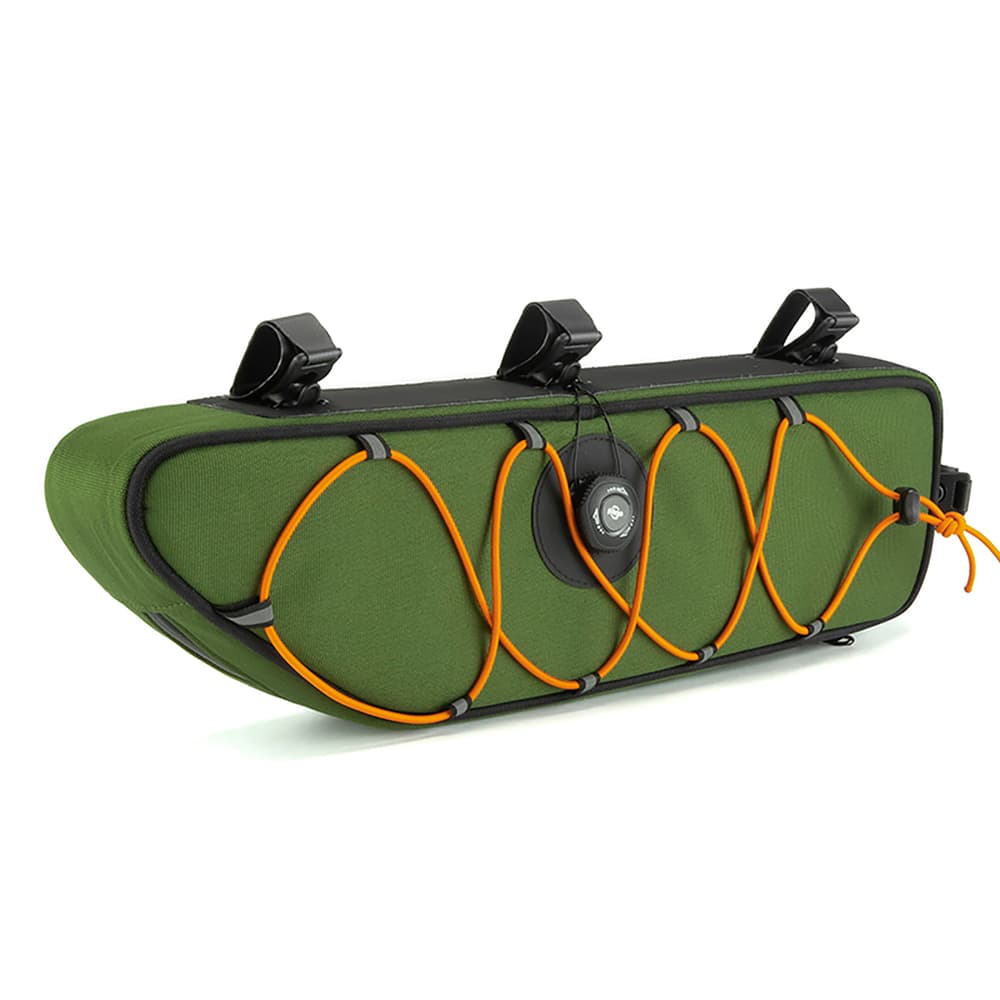 Rockbros TL003 ROAD TO SKY okvirna torba za kolo, vodoodporna, 2 l - zelena