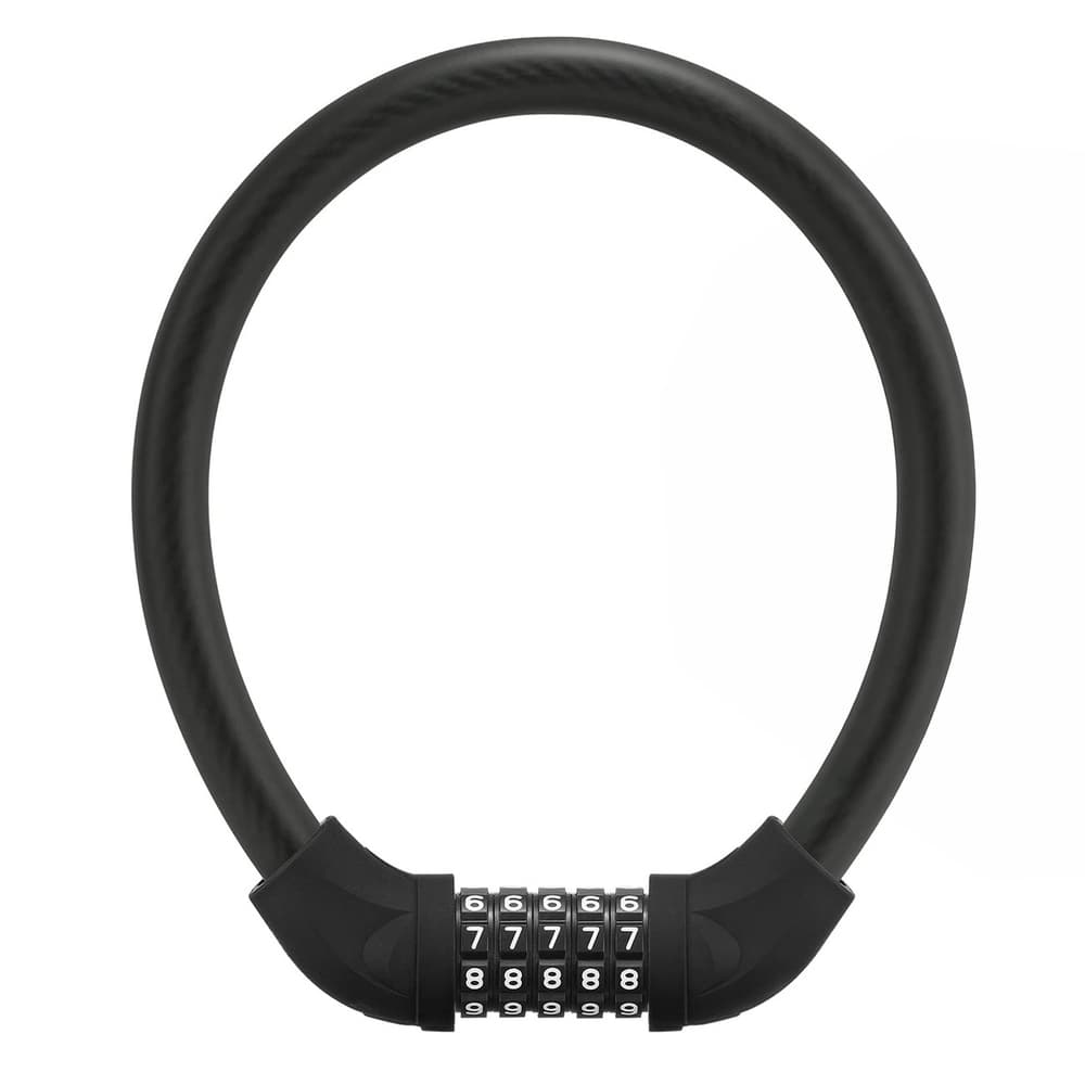 Rockbros RKS870 ključavnica na kodo, jeklena 85 cm, črna