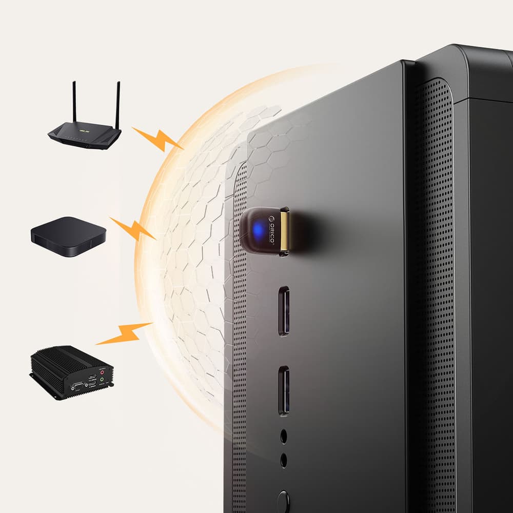 Orico BTA-60 Bluetooth 5.3 adapter - črn 3