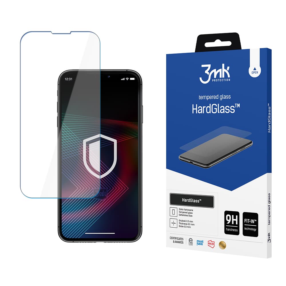 Kaljeno steklo 3mk HardGlass za iPhone 14 Pro 9H