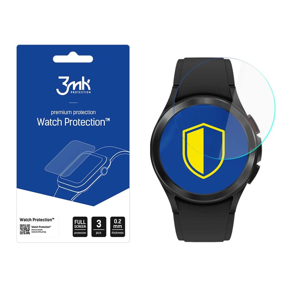Samsung Galaxy Watch 4 Classic 46mm - Zaščita za zaslon 3mk FlexibleGlass Lite