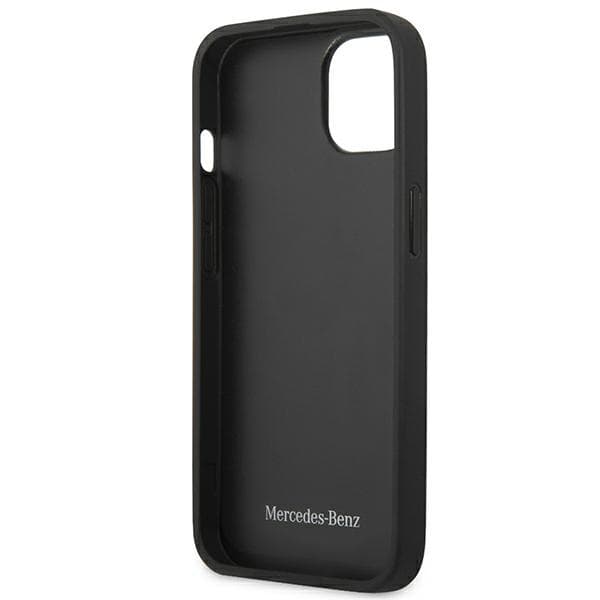 Mercedes Leather Urban ovitek za iPhone 14 Plus, črn 7