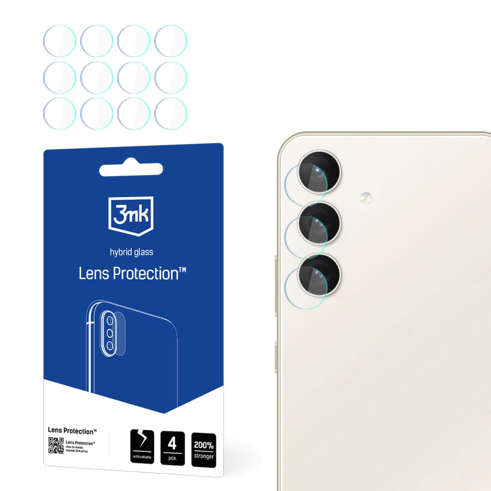 3mk Lens Protection™ hibridno steklo za kamero Samsung Galaxy S24+