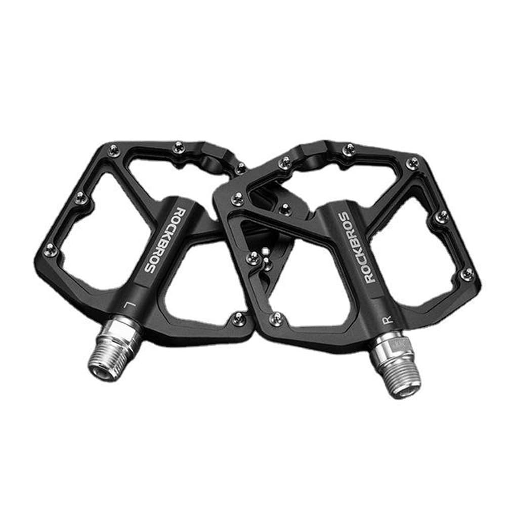 Rockbros K203-BK aluminijasta pedala za kolo - črna